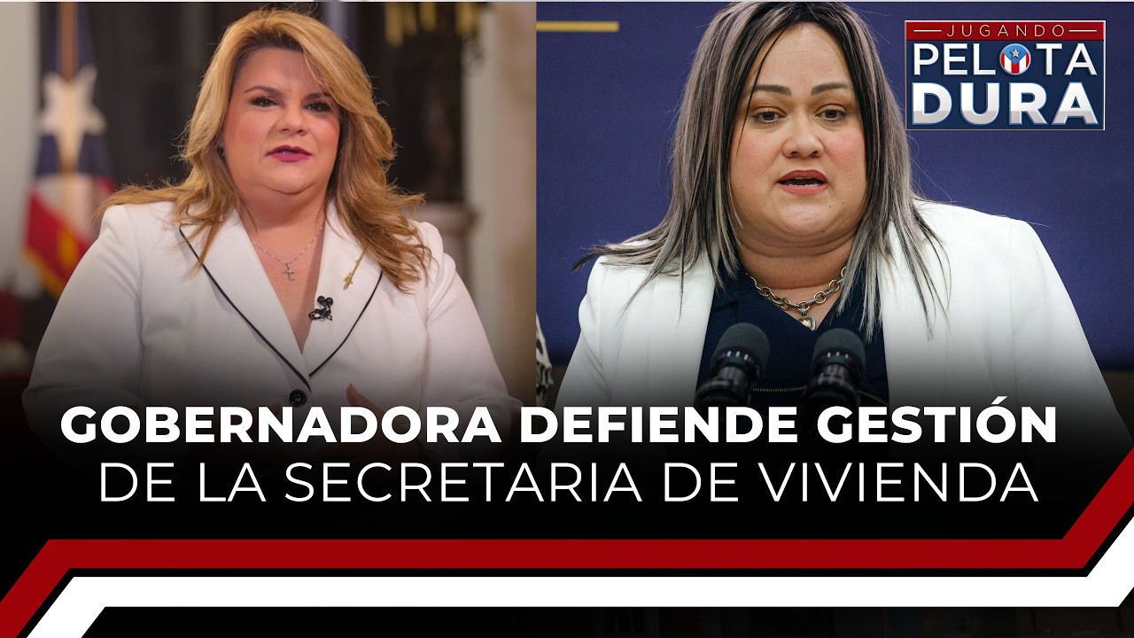 Gobernadora defiende gestión de la secretaria de Vivienda