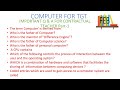 computer gk for contractual teacher
