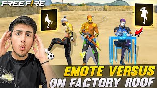 Emote Battle On Factory Roof Free Fire India