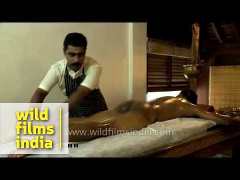 480px x 360px - Male therapist delivers Kerala Ayurveda massage in India - YouTube
