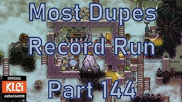 Oxygen Not Included - Most Dupes Record Run - Part 144
