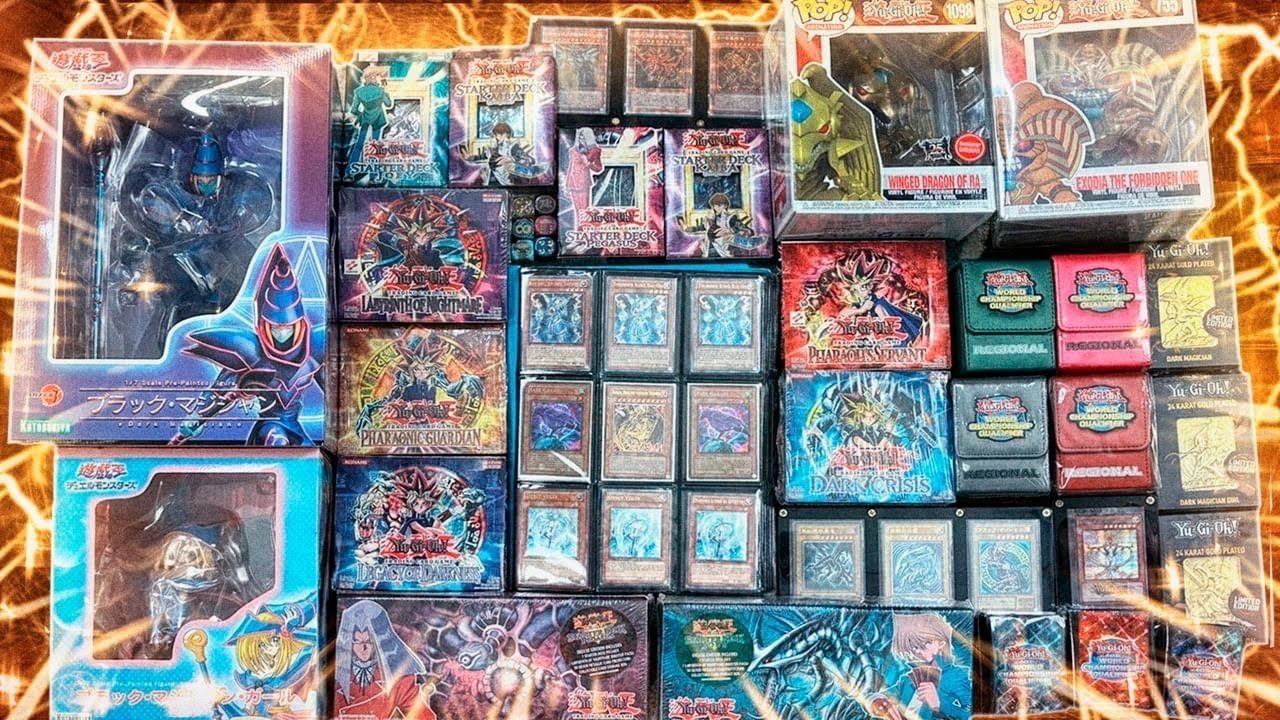 biggest yugioh card collection Konami LEGENDARY 2 Reprint Box, Key Pack Magnificent Monsters is the BIGGEST