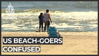 Confusion over beach openings for US Memorial Day weekend