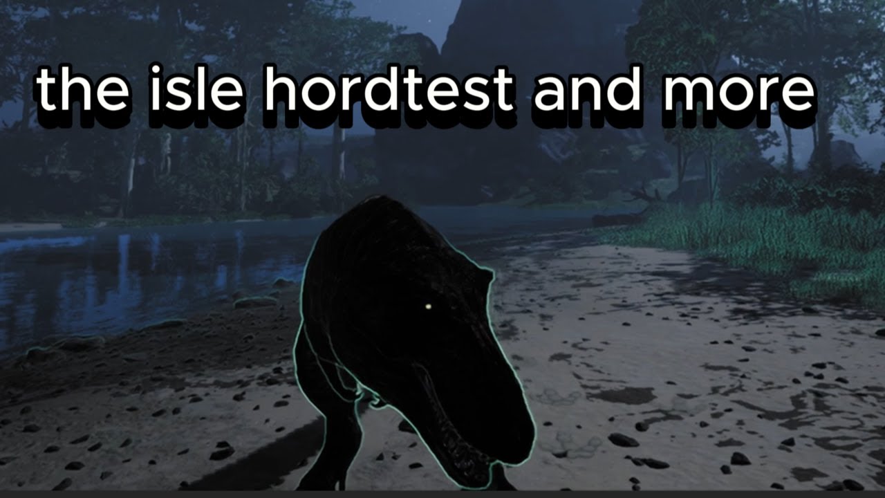 Testing Rex, Elders, and New AI Playables in The Horde Test | The Isle Evrima