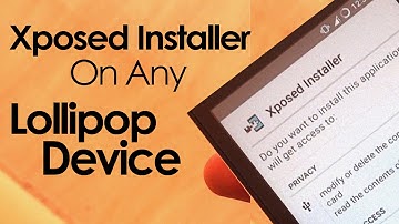 Install Xposed Framework on any Lollipop Device!