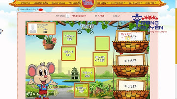 Toán lớp 3 Vòng 11 | Thi Trạng Nguyên Tiếng Việt Toán Lớp 3 | Thi Trạng Nguyên