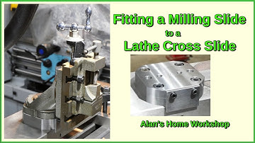 Machining Mounting Plates for a Milling Slide on a Lathe.