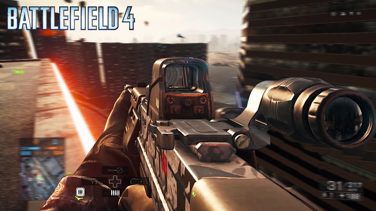 Battlefield 4 Conquest gameplay on DAWNBREAKER!