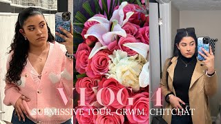 VLOG 4: SUBMISSIVE TOUR, SIT-DOWN CHIT CHAT, SICK DAY