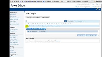 PowerSchool - Querying