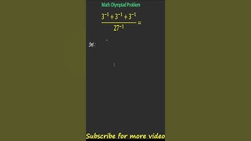 A Nice Exponents Problem | math olympiad questions  #shorts #olympiad