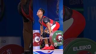 Rizki Juniansyah (73kg 🇮🇩) 201kg / 443lbs C&J Slow Motion! #weightlifting #cleanandjerk #slowmo