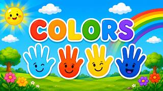 Let’s Learn Colors  | Fun Color Song for Kids | Cartoon Animation for Toddlers #happystorybooks