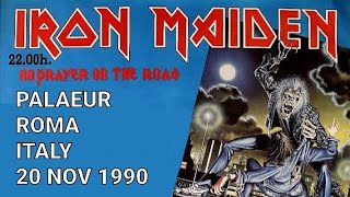 Iron Maiden - Palaeur, Roma, Italy, 20 Nov 1990