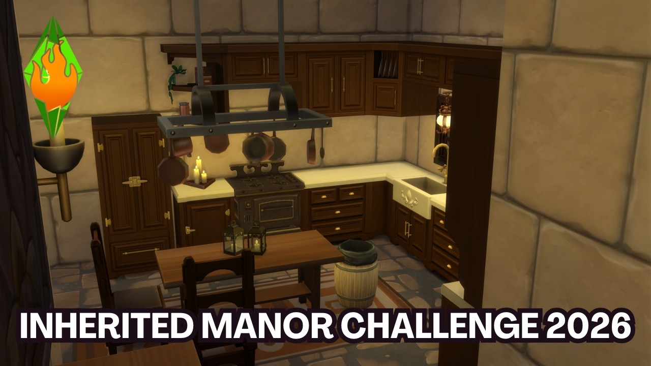 BUILDING A CASTLE - Inherited Manor Challenge Build Stream