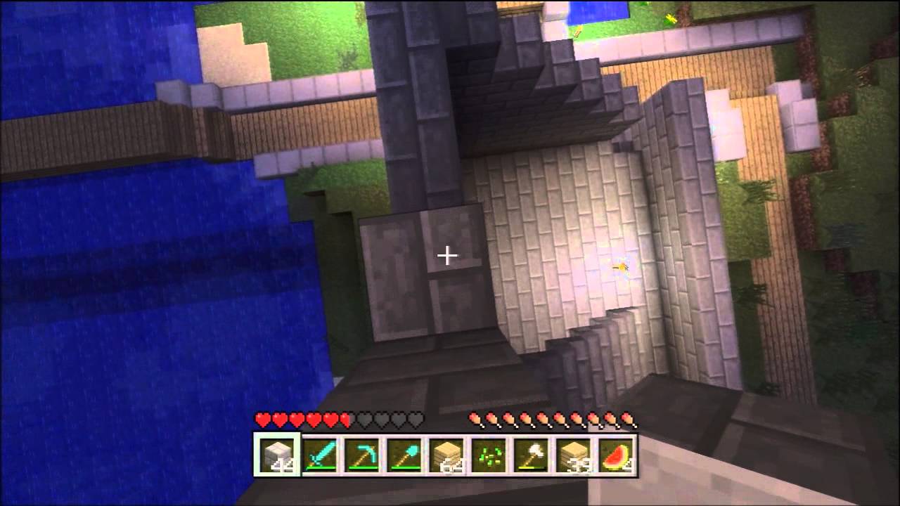 Minecraft Xbox 255 255.255.25 #25 - Iron Blocks, Stone Bricks and Building