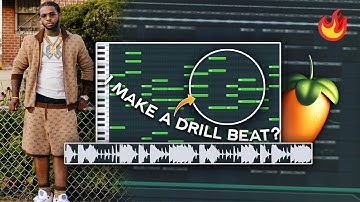 How to Make DRILL BEATS for BEGINNERS | FL Studio 20 Drill Beat Tutorial