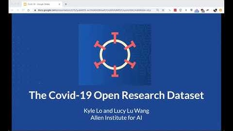SIIRH2020 Keynote Talk III: CORD-19 by Kyle Lo and Lucy Lu Wang
