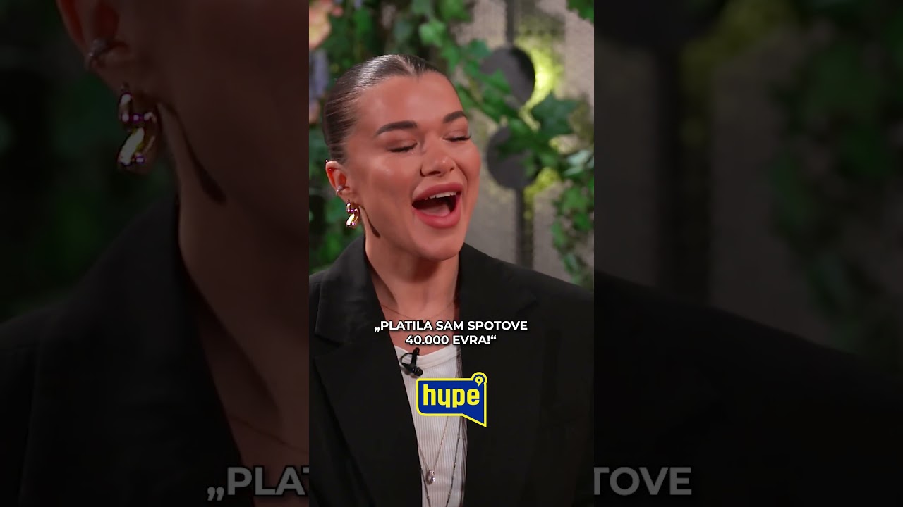 "Platila sam spotove 40.000 evra" 
