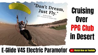 Embrace Your Dreams: Taking Flight with the E Glide V4S Electric Paramotor