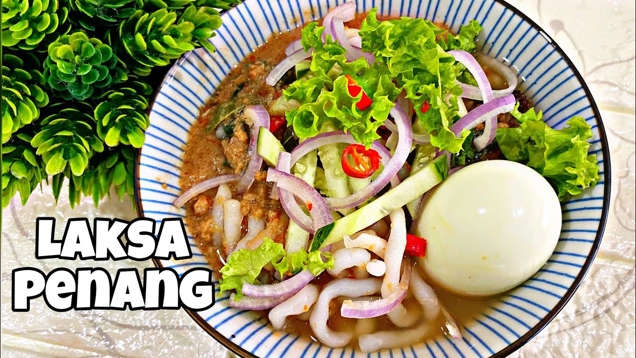 Laksa Penang Mudah - YouTube