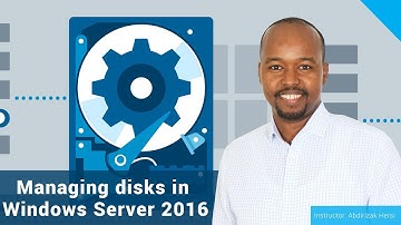 MCSA Exam 70-740 - Managing disks in Windows Server AfSomali