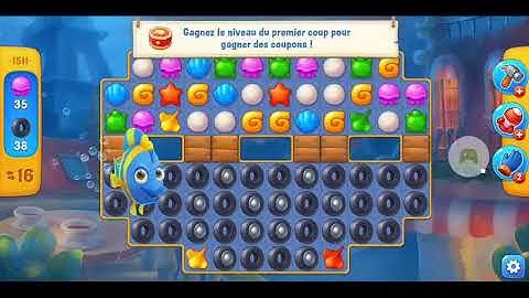 Fishdom level 1511 / niveau 1511