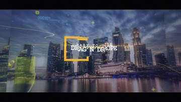 Modern Parallax Cinematic Slideshow After Effects Templates