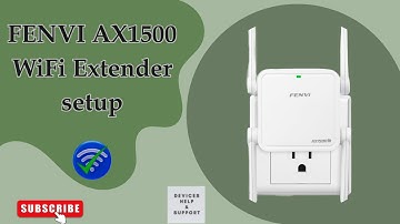 FENVi AX1500 WiFi Extender Setup | Step-by-Step Easy Guide