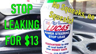 How to stop your POWER STEERING from leaking using Lucas Power Steering Stop Leak! by Kelvin's Garage 45,311 views 1 year ago 9 minutes, 59 seconds