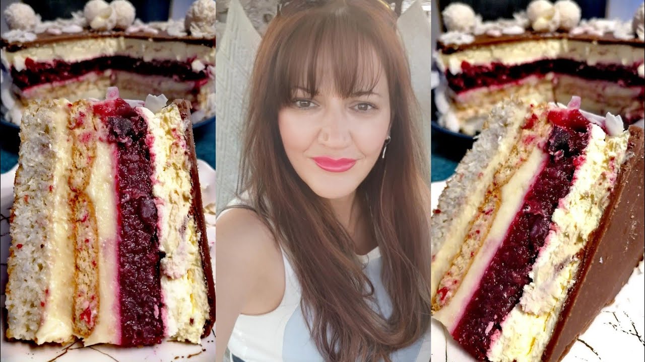 RAFAELO PLAZMA TORTA SA VIŠNJAMA #rafaeloplazmatortasavisnjama#justsweetsldjano#bloger#