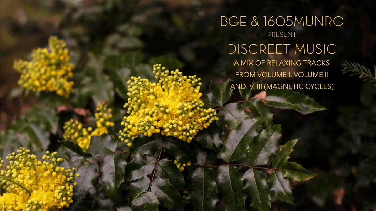 Discreet Music - a mix of relaxing BGE & 1605munro tracks Discreet Music - a mix of relaxing BGE & 1605munro tracks