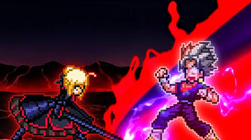 Alter Saber TP OP (New) VS Vegito OP (all form) in Jump Force Mugen🔥