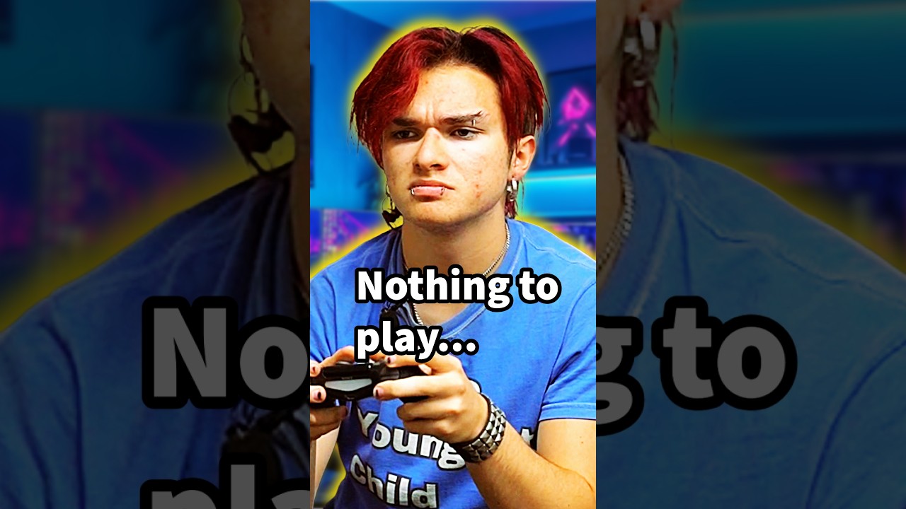 Gaming As A Kid VS Now #shorts