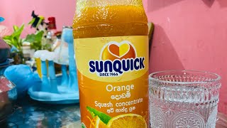 How to make liquid juice | how to make sunquick liquid juice