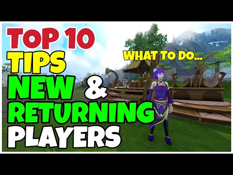 BEST 10 Tips For NEW & RETURNING Players! RuneScape 3 2021