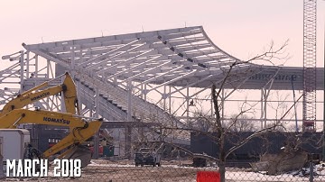 Minnesota United - Allianz Field Column Raising in Saint Paul, Minnesota
