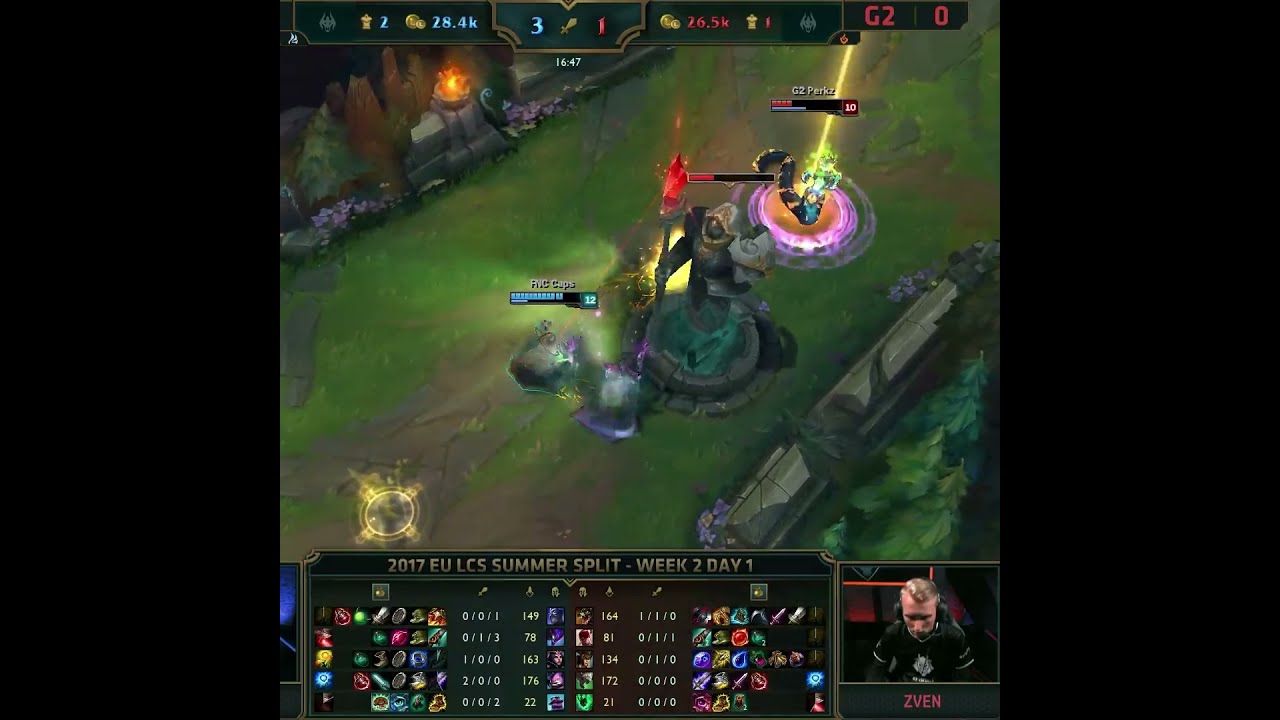 Caps Dodges Cass Ult & Solos Perkz (2017) | League of Legends Esports Moments 