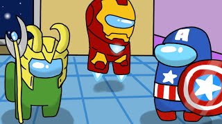 💥AMONG US : but with - Avengers!!! [Cartoon Animation]