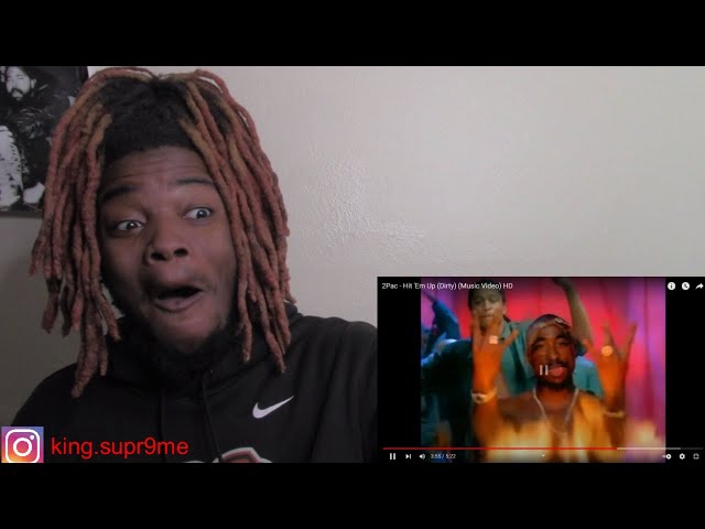 FIRST TIME HEARING 2Pac - Hit 'Em Up (Dirty) (Music Video) HD (REACTION) class=