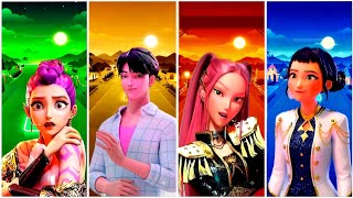 Download lagu Soda pop Saja Boys🆚KPop Demon Hunters🆚Tiles hop EDM RUSH ! #5