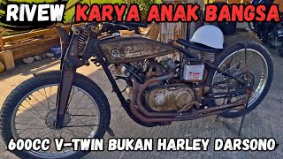 MOTOR KARYA ANAK BANGSA‼️600cc VANGUARD V-TWIN GENERATOR PEMBANGKIT LISTRIK😲‼️KEREN & KREATIF🤤