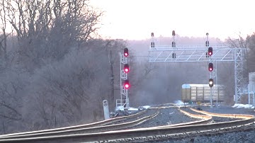 CSX Selkirk Sub- Signal Sequencing at CP173