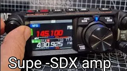 YAESU FTM500 - SDX Feature - Super DX Function