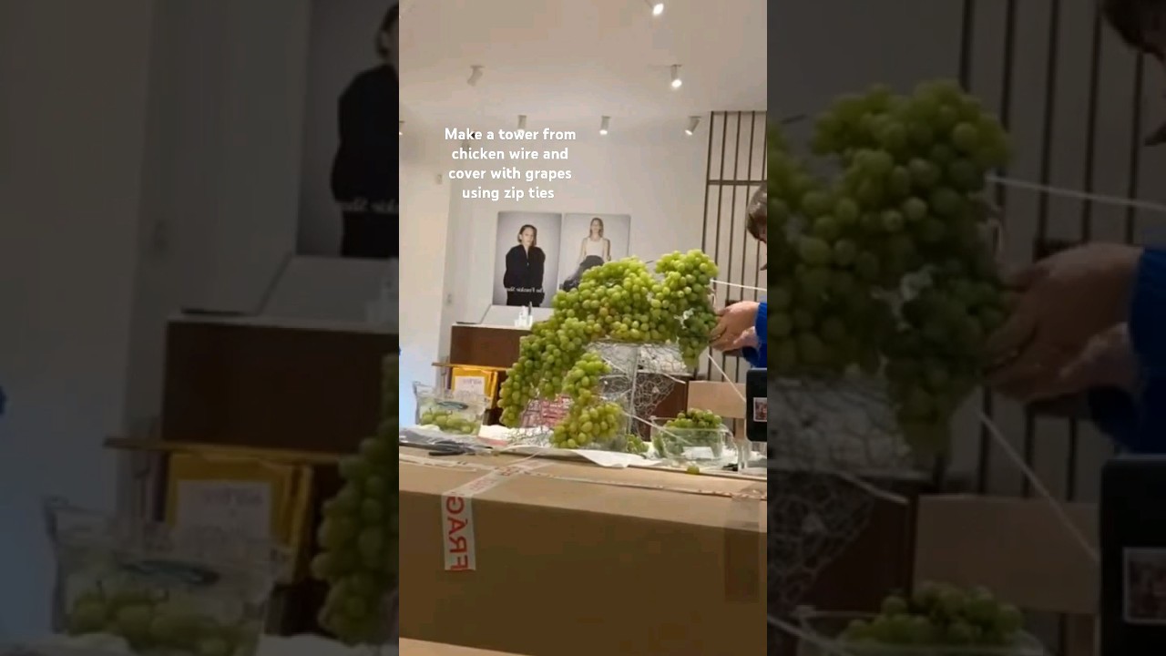 How to do trending fruit tower 