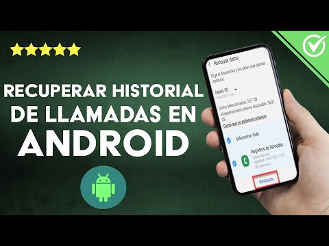 ¿Cómo recuperar el historial de llamadas borrado en ANDROID?