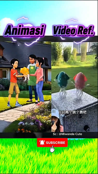 Sis Ros Got an Octopus in the Garden‼️🦑🦑 Animation Vs Original #shorts #viralshort #trendingshorts