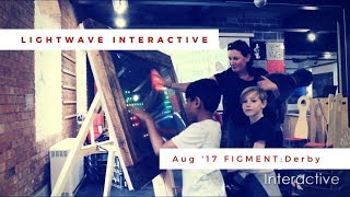 FIGMENT:Derby Aug 2017 Interactive LED panels