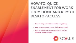 How-To: Quickly Enable Work From Home and Remote Desktop Access Profile