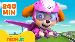 Psi Patrol | Skye w akcji! 🐶🩷 z Ryderem | 4 godziny | Nick Jr. Polska